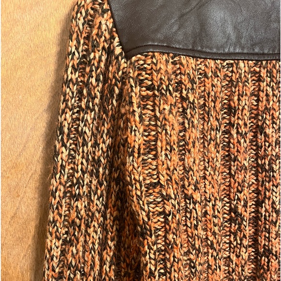 Cama Sol Leather Sweater - Picture 2 of 5